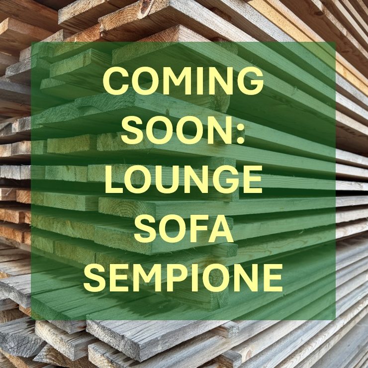 Mini-Lounge oder Lounge-Sessel KYOTO in einem japanischen Garten