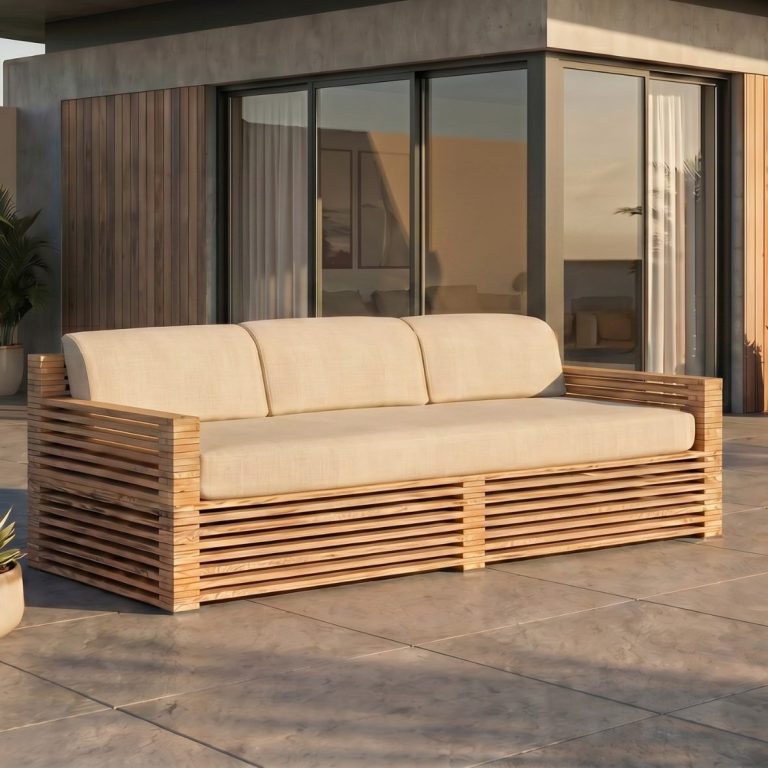 Ein Schmuckstück unter den Outdoor-Lounge Sofas: LAMELAS