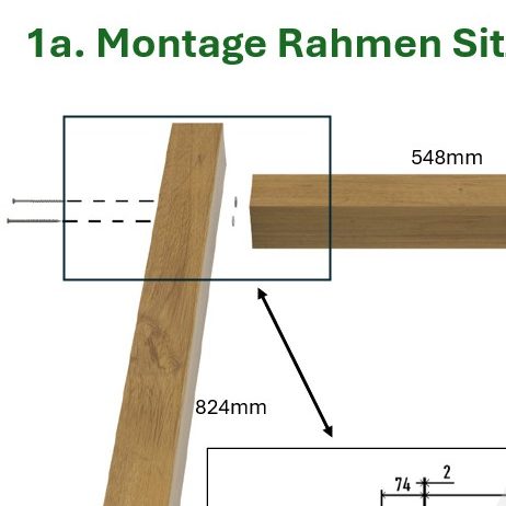 Aufbauanleitung für Garten-Lounge Sessel SEMPIONE