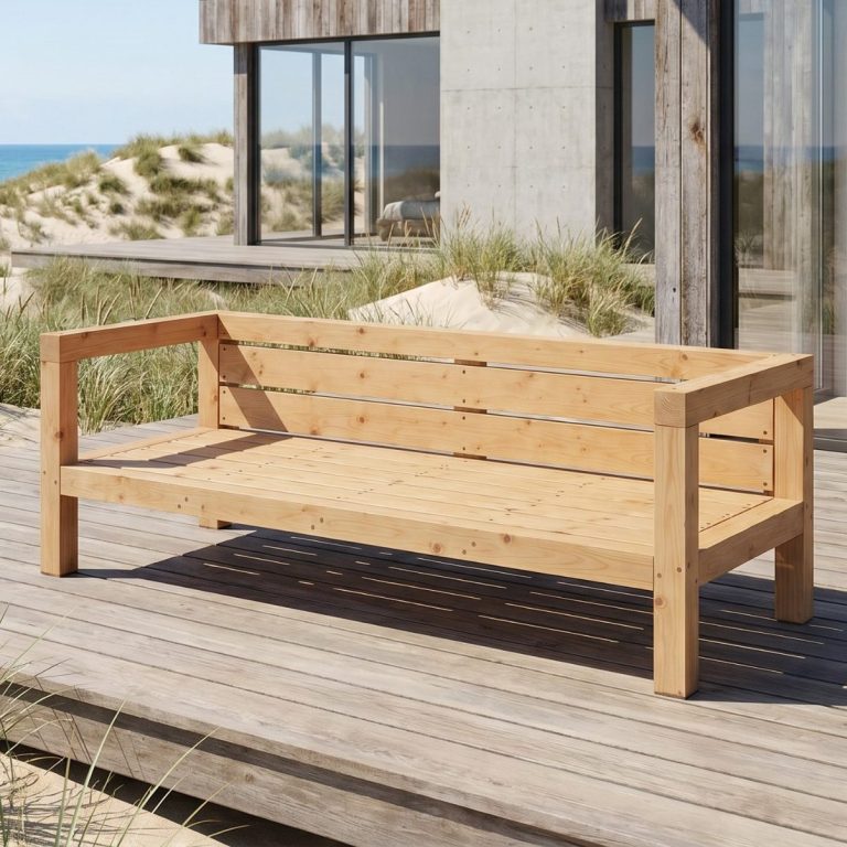DIY Gartenlounge BANCO. Das klassische Design unter den Lounge-Möbeln.