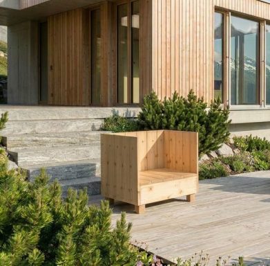 Der DIY outdoor-Sessel der Linie PALISADES