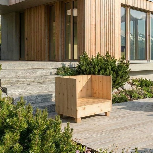 Gleich neben das PALISADES Sofa stellen wir den DIY-Sessel PALISADES