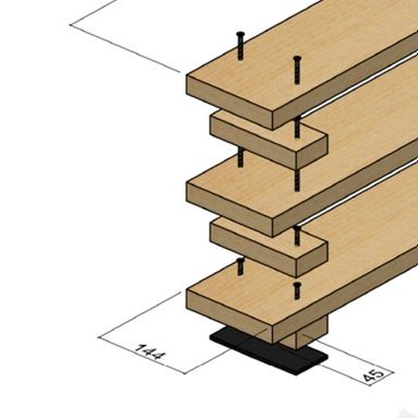 Beispielbild aus der Aufbauanleitung für Garten-Lounge Sofa STRATA