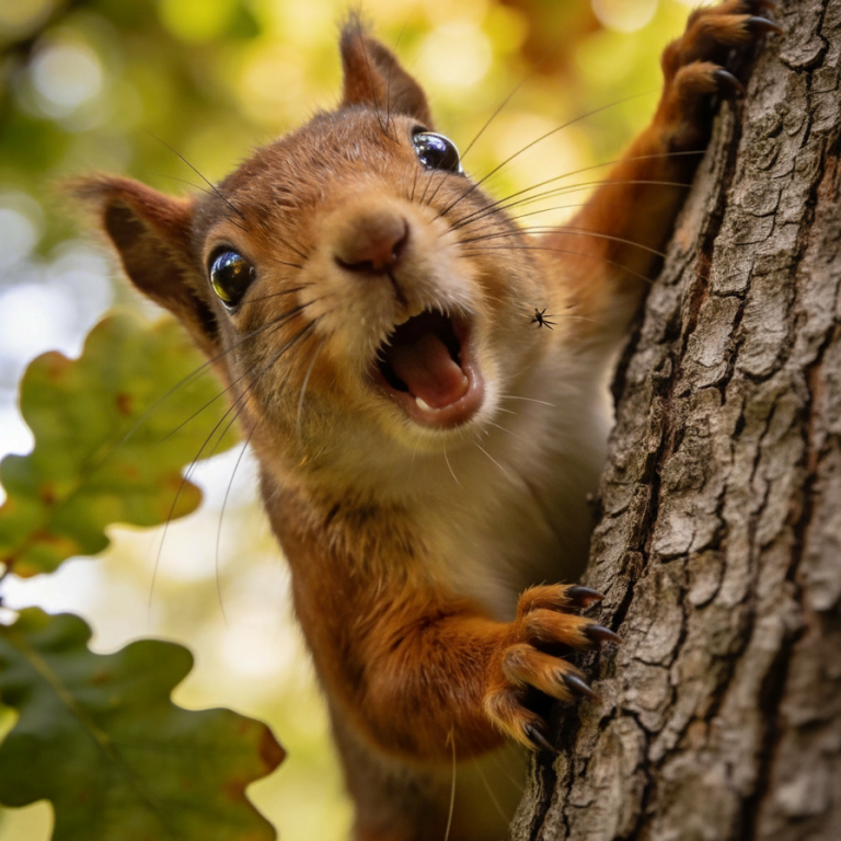 Da staunt selbst das Eichhörnchen aus deinem Garten!